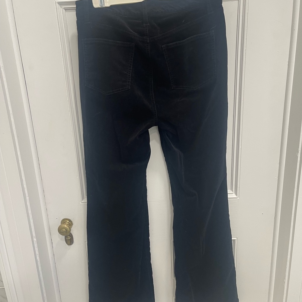 Black talbots flare corduroys sz 10